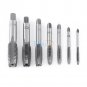 7x M3 M4 M5 M6 M8 M10 M12 Metric Steel Hand Screw Thread Tap Threading Tools Set