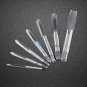 7x M3 M4 M5 M6 M8 M10 M12 Metric Steel Hand Screw Thread Tap Threading Tools Set