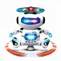 Electronic Walking Dancing Smart Space Robot Astronaut Kids Music Light Toy Gift