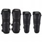 BSDDP 4pcs Motorcycle Motocross Elbow Knee Pads Protector Shin Guard Armors Set