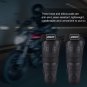 BSDDP 4pcs Motorcycle Motocross Elbow Knee Pads Protector Shin Guard Armors Set