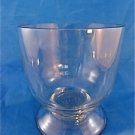 LOVELY HANDMADE GLASS REPLACEMENT TEA CADDY MIXING BOWL ANTIQUE STYLE