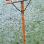 Original antique gentlemans shooting stick walking stick cane seat bamboo brass