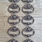 A set of 10 French Rococo cast iron drawer pull furniture handles AL18