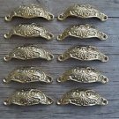 10 brass Victorian cup drawer handle dresser draw pull handle c/w screws 2003