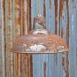 LARGE RUSTY STEAMPUNK METAL CEILING LIGHT SHADE HANGING PENDANT LAMP BL15