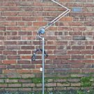 SUPERB HADRILL & HORSTMANN POLISHED METAL TROLLEY LAMP FLOOR STANDARD LIGHT