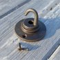 SOLID IRON CEILING LIGHT HOOK ROSE HANGING LAMP PENDANT HOOK RETRO STYLE WH31