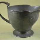 Art nouveau pewter Urania cream jug milk jug william Hutton Sheffield