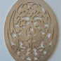 Arts and Crafts fret cut hanging ornament stylized vines  4
