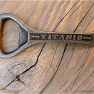 ANTIQUE STYLE TITANIC OCEAN LINER CAST IRON BOTTLE OPENER