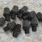 A SET OF 10 BLACK NYLON 10MM ENTRY CORD GRIPS HANGING LIGHT CABLE GRIP PENDANT
