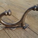A large cast iron industrial factory coat hook wall hanging coathook AL49