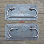 A pair of classic antique style box handles trunk carrying handle chest BH2