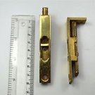Pair vintage classic antique shoot bolt door locks bookcase door bolts P20