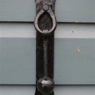 HAND FORGED WROUGHT IRON STICK AND BALL DOOR KNOCKER BLACKSMITH MADE SB1