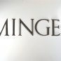 Original antique bronze shop letters MINGER circa.1900 font