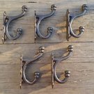 5 large cast iron industrial factory coat hook wall hanging coathooks AL49