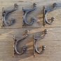 5 large cast iron industrial factory coat hook wall hanging coathooks AL49