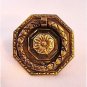 SUPER QUALITY BRASS ANTIQUE STYLE FURNITURE DRAWER RING PULL HANDLE W66