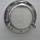 Superb polished metal ship porthole mirror opening bathroom wall mirror