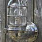 Stylish ocean liner hinged wall light bulkhead passage lamp polished metal OCL1N