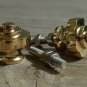 A pair of superb quality Art Deco brass furniture knobs handle knob Z13