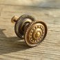 Vintage brass cabinet furniture handle Regency style knob pull W70
