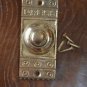 Victorian style brass front doorbell push button bell pusher door bell Z3