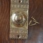 Victorian style brass front doorbell push button bell pusher door bell Z3