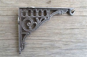 Antique style cast iron hook bracket lantern shelf bracket hanging basket SLB1