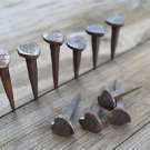10 handmade Shaker folk art wrought iron nails coat hook barn hanging nail BHN1