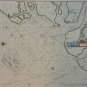 OLD COPY OF GREENVILE COLLINS MAP HARWICH ESSEX COASTLINE