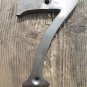 VINTAGE STYLE CAST IRON HOUSE DOOR NUMBER 7 STREET DOOR HOUSE NUMBER
