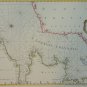 OLD COPY OF GREENVILE COLLINS MAP ST. GEORGES CHANNEL IRELAND WALES DEVON COAST