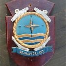 DECORATIVE COAT OF ARMS ARMORIAL PLAQUE STANDING NAVAL FORCES ATLANTIC