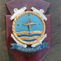 DECORATIVE COAT OF ARMS ARMORIAL PLAQUE STANDING NAVAL FORCES ATLANTIC