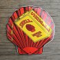 Quality porcelain advertising sign Red Shell motor oil garage plaque shield SHE