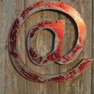 VINTAGE STYLE 3 DIMENSIONAL @ WALL SIGN SHOP PLAQUE LETTER FONT