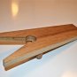 SUPERB QUALITY ENGLISH MADE SOLID OAK BOOT JACK BOOT SHOE REMOVER NATURAL OAK