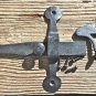 7 INCH WROUGHT IRON CUPBOARD LATCH LOCK COUNTRY ANTIQUE RUSTIC DOOR WH20