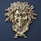 Superb solid brass Bacchus Roman god of wine Dionysus Greek god ormolu mount