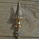Superb quality antique brass furniture or clock finial Z7