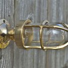 Small polished brass boat ceiling bulkhead flush mount light wall lamp SFMB1 B