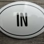 SMALL ANTIQUE STYLE ENAMEL DOOR IN SIGN PLAQUE SIGN WALL ENTRANCE