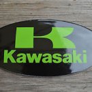 Superb heavy quality porcelain advertising sign Kawasaki wall plaque