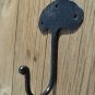 A hand wrought iron primitive folk art hook wall door hook QHH1