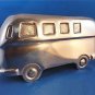 STYLISH POLISHED METAL VW CAMPER VAN MONEYBOX VOLKSWAGON COMBI BUS MONEY BANK