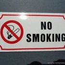 LARGE ANTIQUE STYLE ENAMEL NO SMOKING SIGN