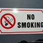 LARGE ANTIQUE STYLE ENAMEL NO SMOKING SIGN